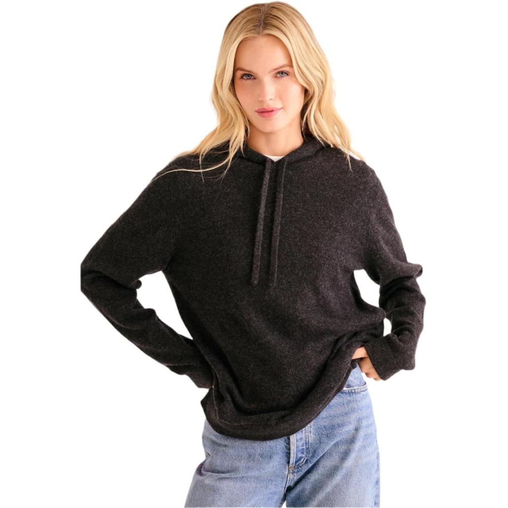 imageNAADAM womens The Offduty Cashmere HoodieSmoke