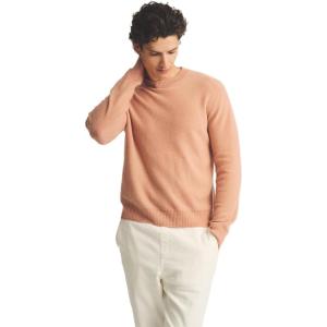 NAADAM Men’s Lightweight Reversible Cashmere Crewneck Sweater(Rosewood)