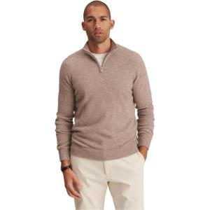 NAADAM Men’s Signature Cashmere Quarter Zip(Timber)