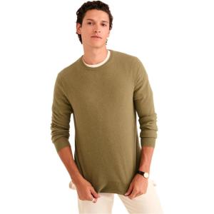 NAADAM Mens The Original Cashmere Crewneck Sweater(Army Green)