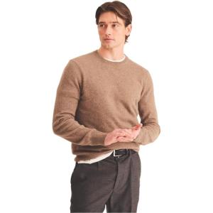NAADAM Mens The Original Cashmere Crewneck Sweater(Brown Sugar)