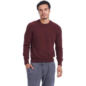 NAADAM Mens The Original Cashmere Crewneck Sweater(Chocolate Brown)