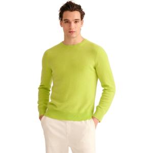 NAADAM Mens The Original Cashmere Crewneck Sweater(Citron)