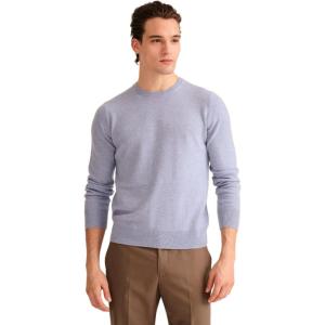NAADAM Mens The Original Cashmere Crewneck Sweater(Dusty Blue)