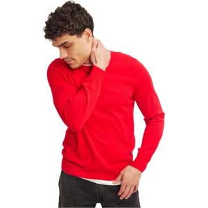 NAADAM Mens The Original Cashmere Crewneck Sweater(Firecracker Red)