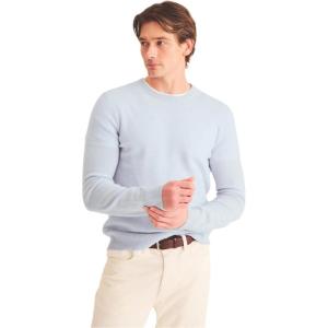 NAADAM Mens The Original Cashmere Crewneck Sweater(Light Blue Heather)