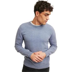 NAADAM Mens The Original Cashmere Crewneck Sweater(Medium Blue)