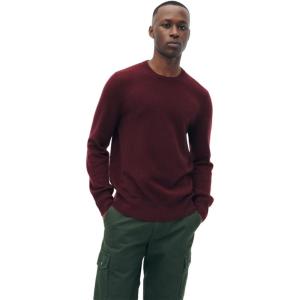 NAADAM Mens The Original Cashmere Crewneck Sweater(Merlot)
