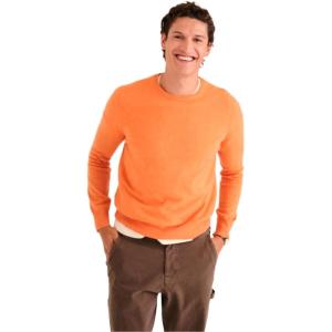 NAADAM Mens The Original Cashmere Crewneck Sweater(Tangerine)