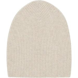NAADAM Signature Cashmere Ribbed Beanie(Oatmeal)