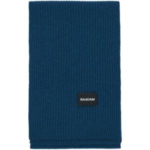 NAADAM Unisex Signature Ribbed Cashmere Scarf(Blue Denim)