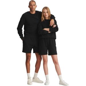 NAADAM Unisex Terry Crew Sweatshirt(Black)