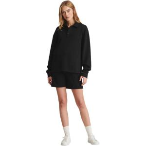 NAADAM Unisex Terry Polo(Black)
