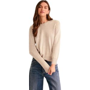 NAADAM Womens The Original Cashmere Crewneck Sweater(Oatmeal)