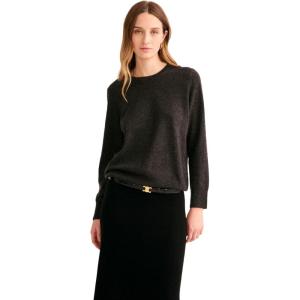 NAADAM Womens The Original Cashmere Crewneck Sweater(Smoke)