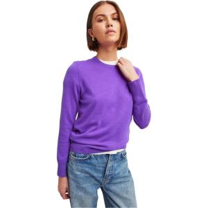 NAADAM Womens The Original Cashmere Crewneck Sweater(Ultraviolet)