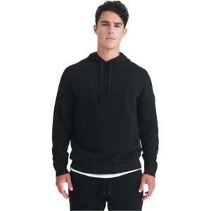 NAADAM mens The Off-duty Cashmere Hoodie(Black)