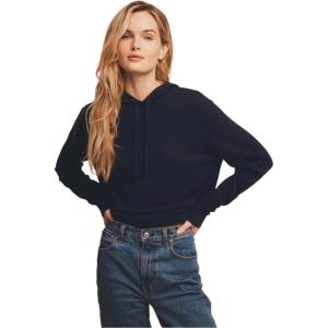 NAADAM womens The Off-duty Cashmere Hoodie(Navy)