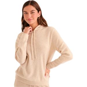 NAADAM womens The Off-duty Cashmere Hoodie(Oatmeal)