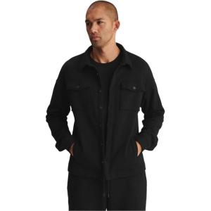 Naadam Unisex Terry Shirt Jacket(Black)