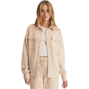 Naadam Unisex Terry Shirt Jacket(Ecru)