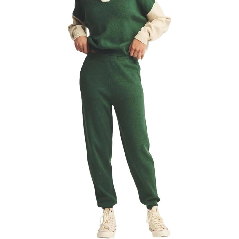 imageNAADAM Womens Cafe Cotton Cashmere Cropped JoggerPine