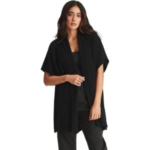 NAADAM Women’s Cashmere Poncho Sweater(Black)