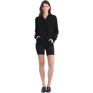 NAADAM Women’s Signature Cashmere Zip Up Hoodie(Black)