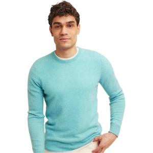 NAADAM Men’s Cashmere Crew(Aqua)