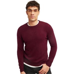 NAADAM Men’s Cashmere Crew(Bordeaux)
