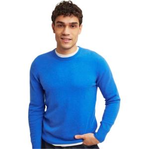 NAADAM Men’s Cashmere Crew(Lapis)