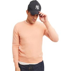NAADAM Men’s Cashmere Crew(Peach)