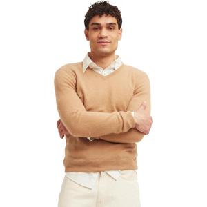 NAADAM Men’s Cashmere V-Neck(Camel)