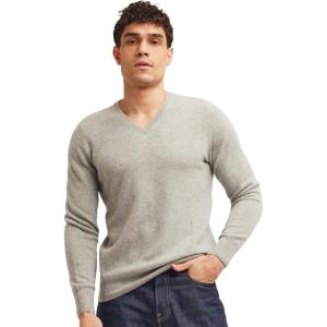 NAADAM Men’s Cashmere V-Neck(Cement)