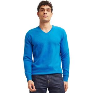 NAADAM Men’s Cashmere V-Neck(Deep Blue)