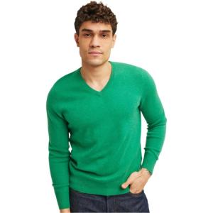 NAADAM Men’s Cashmere V-Neck(Emerald)