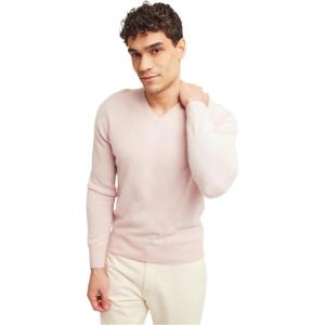 NAADAM Men’s Cashmere V-Neck(Light Pink)