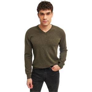 NAADAM Men’s Cashmere V-Neck(Olive)