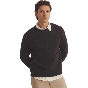 NAADAM Men’s Luxe Cashmere Fisherman Crewneck Sweater(Smoke)