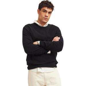 NAADAM Soft Men’s Crew Neck Sweater(Black)
