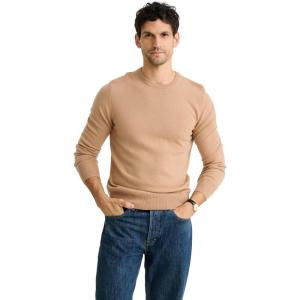 NAADAM Soft Men’s Crew Neck Sweater(Camel)