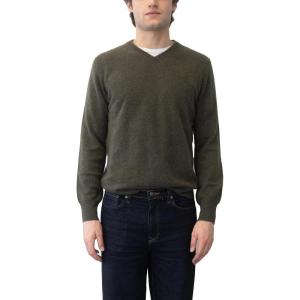 NAADAM Soft Men’s V-Neck Sweater(Olive)