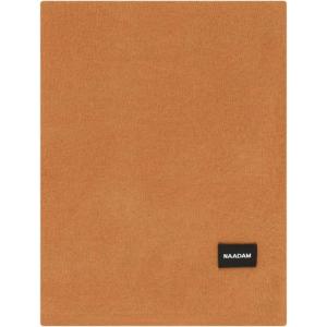 NAADAM Unisex Cashmere Knit Throw(Butterscotch Brown)