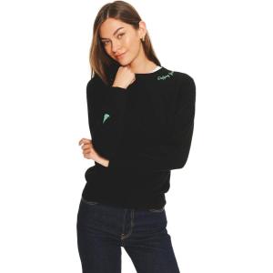 NAADAM womens Wicked Defying Gravity Cashmere Sweater(Black)