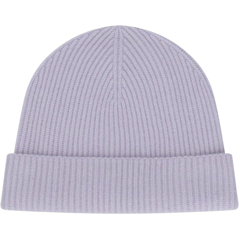image:imageNAADAM UnisexAdult Signature Cashmere Ribbed BeanieDusty Lavender
