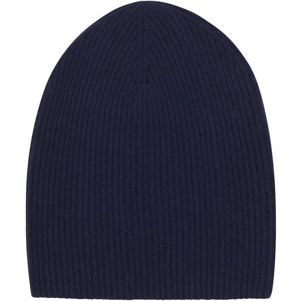 image:imageNAADAM UnisexAdult Signature Cashmere Ribbed BeanieNavy