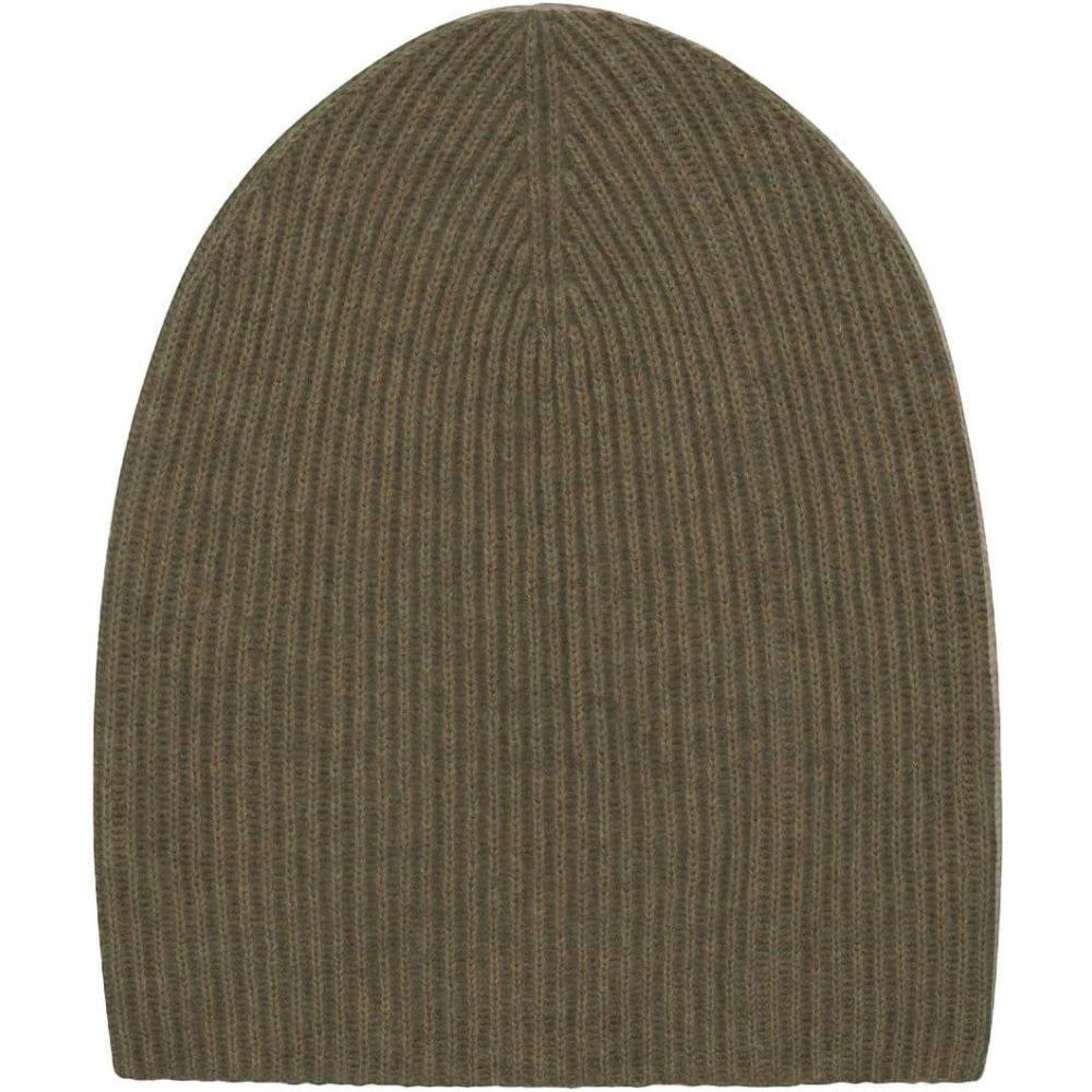 image:imageNAADAM UnisexAdult Signature Cashmere Ribbed BeanieOlive